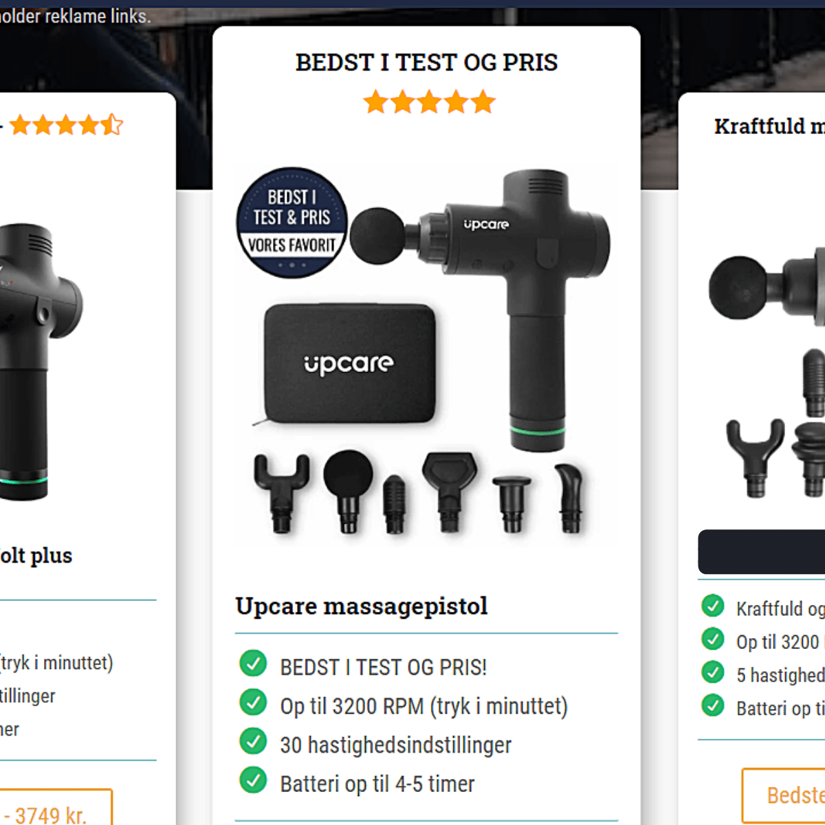 Upcare Premium Massagepistol